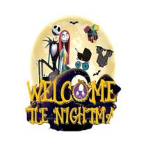 Decoração De Festa De Aniversário De Halloween Pesadelo Antes Do Natal Jack Skellington Sally Fundo Decoração De Festa De Aniversário De Halloween Pesadelo Antes Do Natal Jack Skellington Sally Fundo