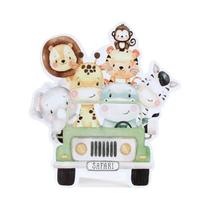 Decoração De Festa De Aniversário Safari Com Animais Da Selva Para Crianças, Suprimentos Para Chá De