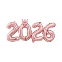 Decoração De Festa De Natal E Ano Novo Com Balão De Folha Do Papai Noel E Boneco De Neve 2026