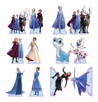 Decoração De Festa Frozen 2 Novo - 10 Displays De 30cm