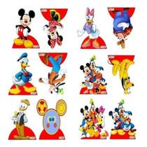 Decoração De Festa Mickey Mouse Amigos- 10 Displays De 20cm