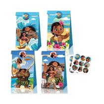 Decoração De Festa Moana 2, Chaveiro DIY, Acessórios De Presente Com Adesivo De Personagem