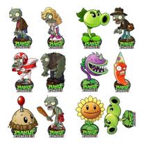 Decoração De Festa Plants Vs Zombies- 10 Displays De 30cm