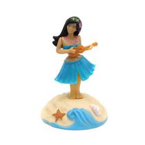 Decoração de figuras dançantes movidas a energia solar Hula Girl Decoração de figuras dançantes movidas a energia solar Hula Girl