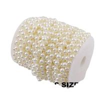 Decoração De Flores Para Buquê De Noiva, Linha De Pesca De 3-10mm, 1-5 Metros, Corrente De Pérolas