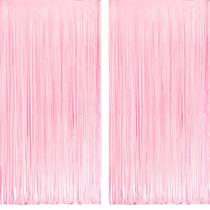 Decoração de fundo de festa GREATRIL Pastel Pink, 2 pacotes Decoração de fundo de festa GREATRIL Pastel Pink, 2 pacotes