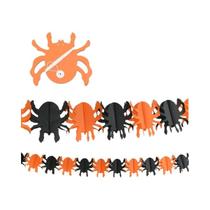 Decoração de Halloween: Bandeiras com Aranha, Morcego e Fantasma - Ideal para Festa Decoração de Halloween: Bandeiras com Aranha, Morcego e Fantasma - Ideal para Festa