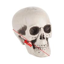 Decoração De Halloween: Cabeça De Esqueleto Humano Para Pendurar, Adereço Fotográfico Para Festas E