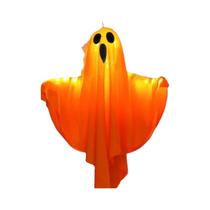 Decoração De Halloween Com Luzes LED Fantasma Brancas Brilhantes, Acessórios De Horror Para Casa