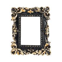 Decoração De Halloween Em Resina Preta, Quadro Oval 3D, Figurinha Miniatura Com Padrão Europeu