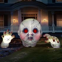 Decoração de Halloween inflável JOYIN Zombie Baby de 3,3 m Decoração de Halloween inflável JOYIN Zombie Baby de 3,3 m
