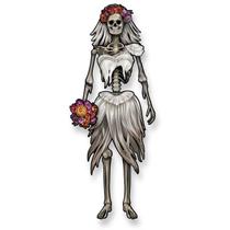 Decoração de Halloween Noiva Esqueleto para Pendurar Decoração de Halloween Noiva Esqueleto para Pendurar