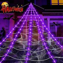 Decoração de Halloween para Exteriores com 250 LEDs - 23 x 18 Pés