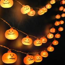 Decoração de Halloween Pumpkin String Lights 3m 20 LED