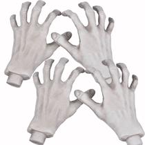 Decoração de Halloween XONOR Skeleton Hands em tamanho real (2 pares) Decoração de Halloween XONOR Skeleton Hands em tamanho real (2 pares)