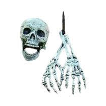 Decoração De Jardim Com Crânio De Halloween, Acessórios De Festa De Terror, Presente Decoração De Jardim Com Crânio De Halloween, Acessórios De Festa De Terror, Presente
