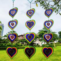 Decoração de jardim em aço inoxidável Wind Spinner DJUAN Decoração de jardim em aço inoxidável Wind Spinner DJUAN