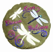 Decoração de jardim Spoontiques Dragonflies Stepping Stone Decoração de jardim Spoontiques Dragonflies Stepping Stone