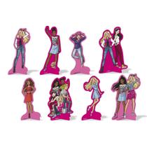 Decoração de Mesa Barbie c/ 08 unids - Festcolor