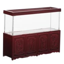 Decoração de mesa de areia vintage Fish Tank Dollhouse STOBOK