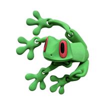 Decoração De Mesa Em Forma De Sapo Magnético Movível Impresso Em 3D, Figurinha De Animal Simulada, Decoração De Mesa Em Forma De Sapo Magnético Movível Impresso Em 3D, Figurinha De Animal Simulada,