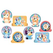 Decoração de Mesa Festa Bluey Especial 8 Unidades Festcolor - Inspire Sua Festa Loja