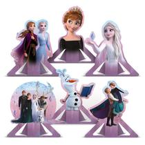 Decoracao De Mesa Frozen C/6 Regina