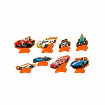 Decoracao De Mesa Hot Wheels C/8 Festcolor Decoracao De Mesa Hot Wheels C/8 Festcolor
