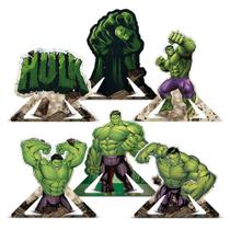 Decoracao De Mesa Hulk C/6 Regina Decoracao De Mesa Hulk C/6 Regina