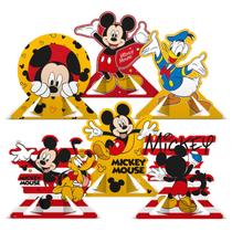 Decoração de Mesa Mickey Mouse - 06 unidades