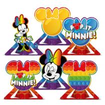 Decoração de Mesa - Minnie Pop It - 06 UN - Regina - Rizzo