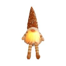 Decoração de Natal: Elfo Gnome de 30cm com Luz LED - Ideal para Casa e Presentes