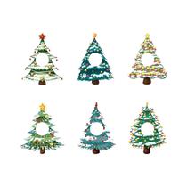 Decoração De Natal Em Forma De Pirulito, Enfeite Para Árvore De Natal, Padrão De Homem De Gengibre,