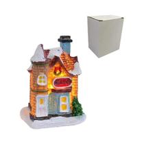 Decoração De Natal Em Resina Colorida E Luminosa, Ornamento De Mesa, Figurinha De Festival