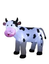 Decoração de Natal Inflável de Vaca TRMESIA 6FT com Luzes LED