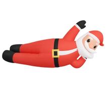 Decoração de Natal inflável VidaXL Lying Santa 160cm Decoração de Natal inflável VidaXL Lying Santa 160cm