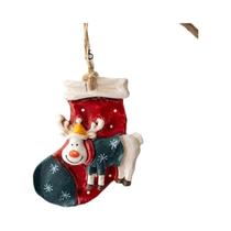 Decoração de Natal: Meias com Rena, Árvore e Cavalo - Presentes Artesanais para Festa Decoração de Natal: Meias com Rena, Árvore e Cavalo - Presentes Artesanais para Festa