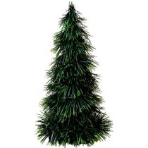 Decoração de Natal Mini Arvore pra Vila Natalina Pinheiro Verde 27cm Mesa Estante e Casa