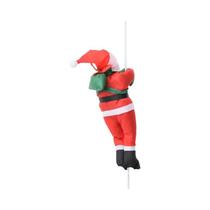 Decoração De Natal Papai Noel Escalando Escada De 25cm Para Árvore De Natal, Pendente De Natal Para