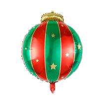 Decoração De Natal Para Árvore, Balões De Alumínio, 5 Bolas Penduradas, Suprimentos Para Festas