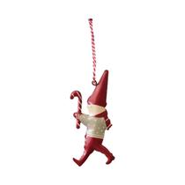 Decoração De Natal Pequeno Pingente, Soldado Papai Noel, Folha De Ferro Dupla Face, Iron Art Pendant