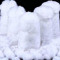 Decoração de neve de algodão branco falso Shappy 2000g Decoração de neve de algodão branco falso Shappy 2000g