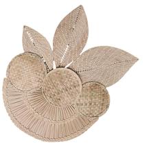 Decoração De Parede Boho Composição Cestos De Palhas Cravo.