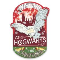 Decoração de parede de madeira Open Road Brands Harry Potter Xmas 29x41cm Decoração de parede de madeira Open Road Brands Harry Potter Xmas 29x41cm