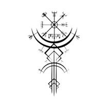 Decoração De Parede Em Metal Com Runas Viking, Inspiração Mitológica, Presente Único, Acessórios De Decoração De Parede Em Metal Com Runas Viking, Inspiração Mitológica, Presente Único, Acessórios De