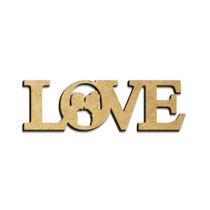 Decoração de Parede LOVE com Casal em MDF 3mm Design Romântico Decoração de Parede LOVE com Casal em MDF 3mm Design Romântico