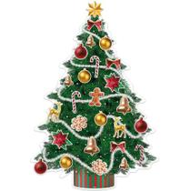 Decoração De Parede (Modelo: Árvore De Natal) - Contém 1 Unidade - Regina