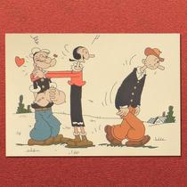 Decoração de parede Pintura em ferro Popeye Popeye Arte de desenho animado vintage Decoração de parede Pintura em ferro Popeye Popeye Arte de desenho animado vintage