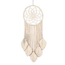 Decoração de parede tecida feita à mão Dream Catcher Solinder