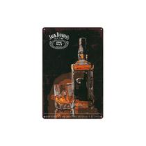 Decoração de parede Vintage Jack Daniel's Whisky Iron Painting Decoração de parede Vintage Jack Daniel's Whisky Iron Painting